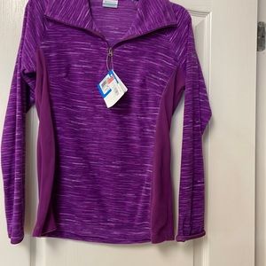 Columbia fleece half zip